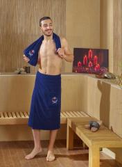 SAUNA ERKEK HAVLU SET COTTON ''PAMIR'' 1/2