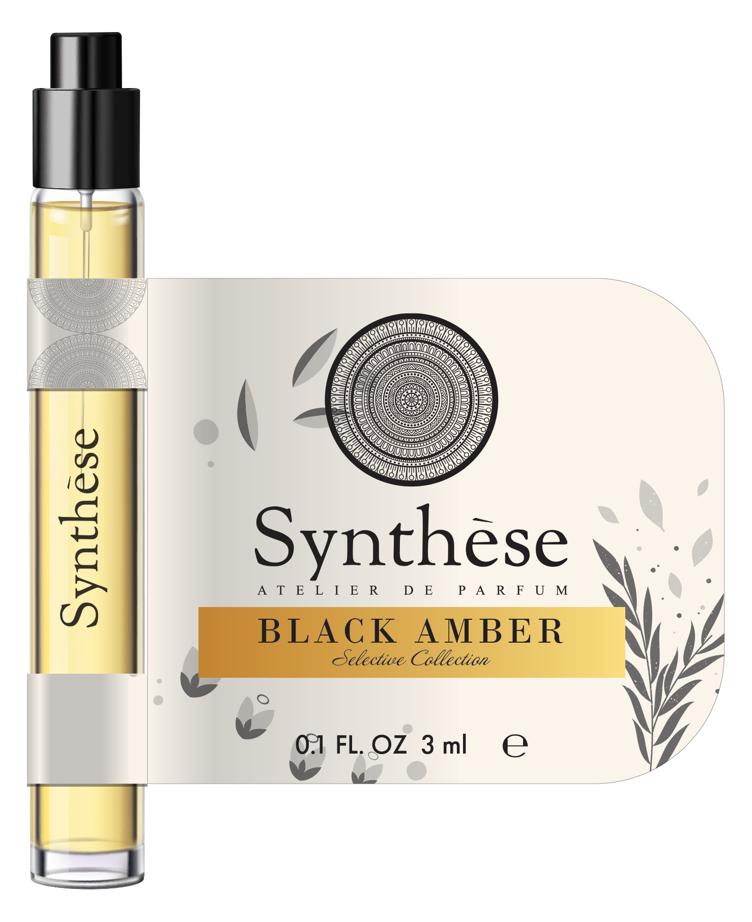 Black Amber 2 ml - Synthese Atelier de Parfum