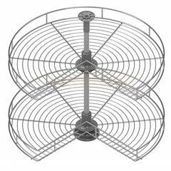 Starax S-3021 Dolap içi Köşe 3/4 Döner Sepet Takımı 74 cm