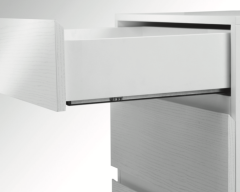 Samet Smart Slide Bas Aç Kısmi Açılım Mandallı Çekmece Rayı 55 cm