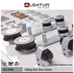 Albatur M23 8900 Cam Sürme Kapı Mekanizması 200 cm