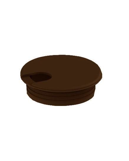 Tempo Kablo Kanalı Kapağı Koyu Kahverengi