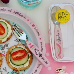 Tyrrell Katz Melamin Mama Tabağı UNICORN