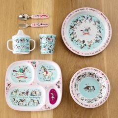 Tyrrell Katz Melamin Mama Tabağı UNICORN