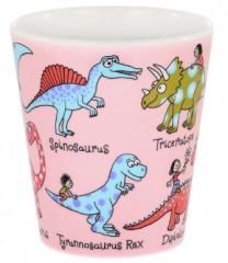 Tyrrell Katz Melamin Alıştırma Bardağı PINK DINO // PEMBE DİNOZOR