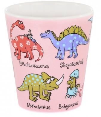 Tyrrell Katz Melamin Alıştırma Bardağı PINK DINO // PEMBE DİNOZOR