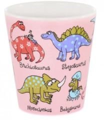 Tyrrell Katz Melamin Alıştırma Bardağı PINK DINO // PEMBE DİNOZOR
