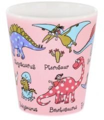 Tyrrell Katz Melamin Alıştırma Bardağı PINK DINO // PEMBE DİNOZOR