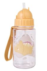 Saro Askılı Pipetli Matara 450ml Happy Dino