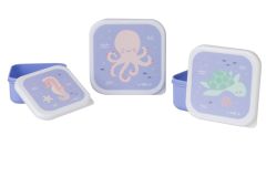 Saro 3 lü Beslenme / Atıştırma Kutusu Ocean Life