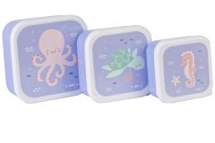 Saro 3 lü Beslenme / Atıştırma Kutusu Ocean Life