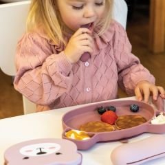 Tum Tum Silikon Beslenme Seti Betsy Bear (5 parça)