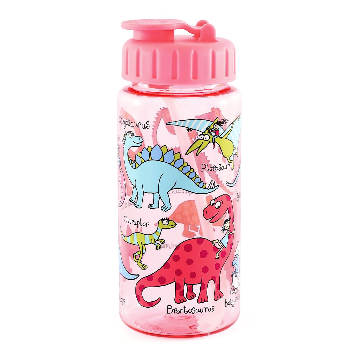 Tyrrell Katz Pipetli Matara 400ml / Pink Dino