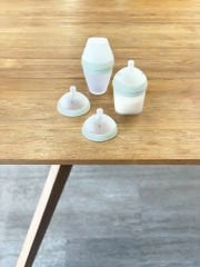 BORRN ANTİKOLİK SİLİKON BİBERON 150ML YEŞİL