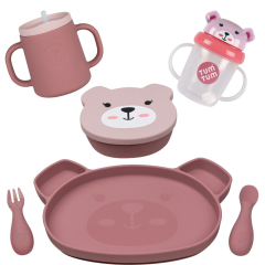 Beslenme Seti 7 Parça Betsy Bear