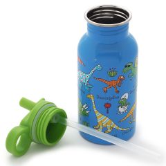 Tyrrell Katz Pipetli Çelik Matara 400ml // Dino