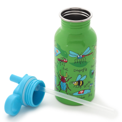 Tyrrell Katz Pipetli Çelik Matara 400ml // Bugs