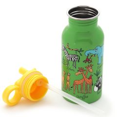 Tyrrell Katz Pipetli Çelik Matara 400ml // Jungle