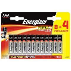 Alkaline Max Power Seal 8+4 AAA İnce Pil