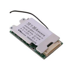 10S BMS 30A Lityum 10 Hücreli 36 Volt Korumalı Şarj Devresi