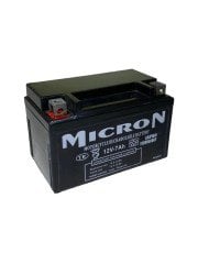 Micron Motosiklet Aküsü  YTX7A-BS 12V 7 Ah Kuru Bakımsız Motor Aküsü