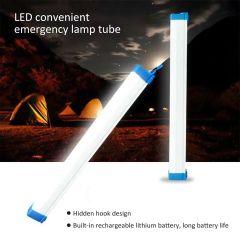 USB Şarjlı 3 Modlu Mıknatıslı Balıkçı - Kamp Feneri LED Şarjlı Işıldak 60 W 52 Cm