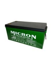 Micron  12V 200 Ah Japon Teknoloji VRLA Jel Akü Akü (Batarya, pil)