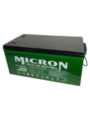 Micron  12V 250 Ah Japon Teknoloji VRLA Jel Akü Akü (Batarya, pil)