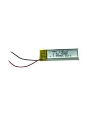 Lityum Polimer Lipo  3.7 V 1S Lipo Batarya-Pil 70 mAh 371030 0.259Wh