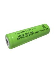 18650 3.7V (Volt) 3200 MaH(Amper) 3C Lityum Şarj edilebilir 1 Adet Başlı Pil + Pil Kutusu Hediyeli