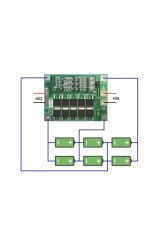3s 60a 12.6v Standart Lityum 18650 Bms Pil Batarya Koruma Modülü