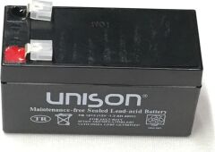 Unison 12V 1.3A Kuru Bakımsız Akü 1 Koli 20 adet Fiyatıdır