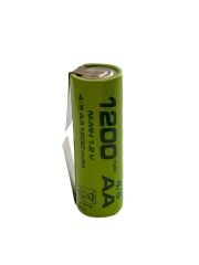 1.2v 4/5 AA 1200 mah Şarjlı Diş Fırçası Pili