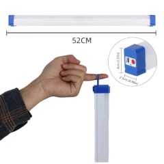 USB Şarjlı 3 Modlu Mıknatıslı Balıkçı - Kamp Feneri LED Şarjlı Işıldak 60 W 52 Cm