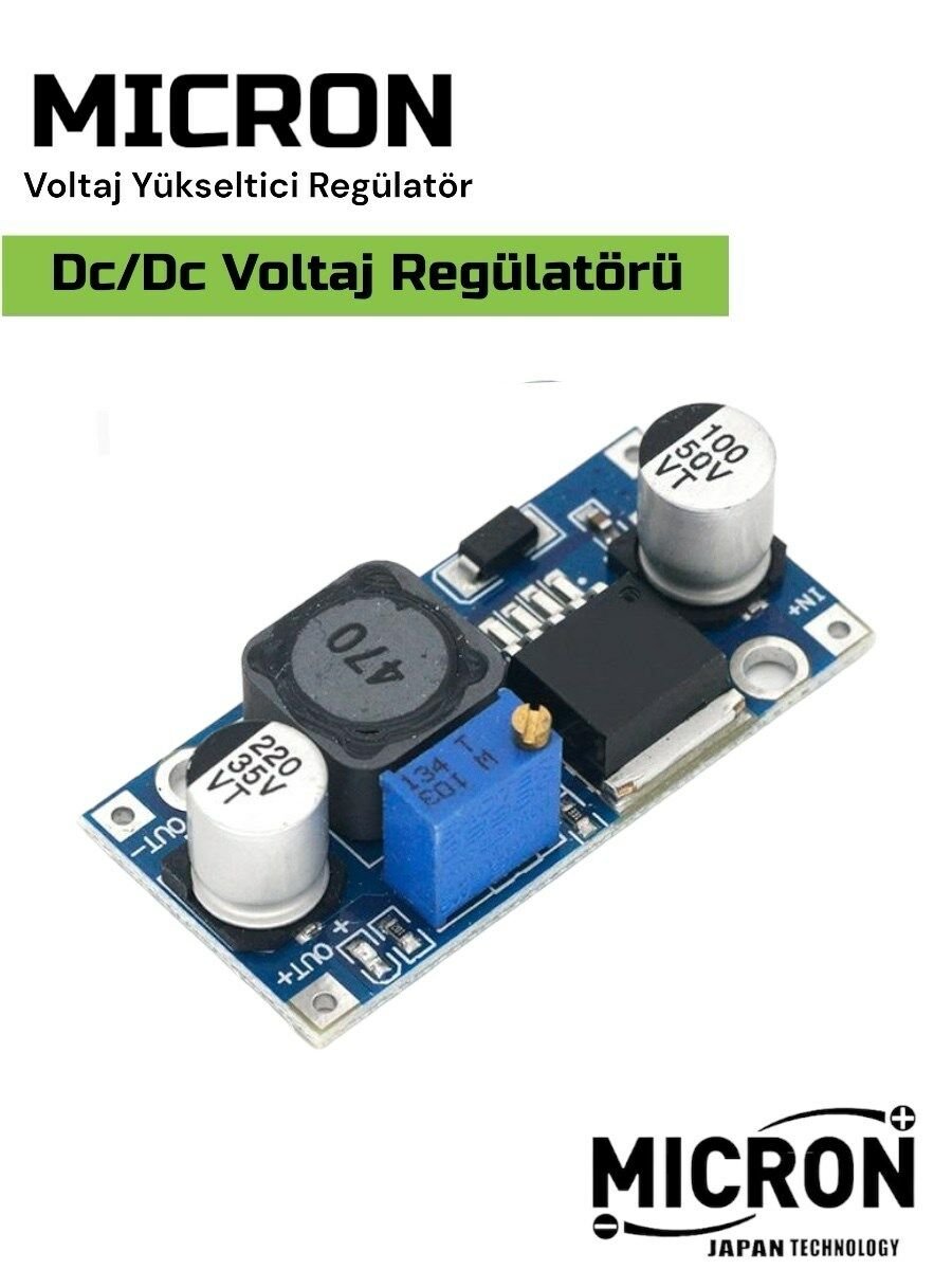 Mini Ayarlanabilir 3A  Dc-dc Voltaj Düşürücü Step Down Modülü  LM2596