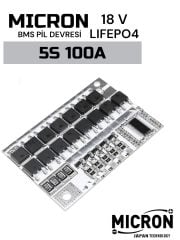 5s 100a 21v Bms 18650 Lityum Lipo Pil Şarj Koruma Devresi