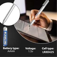 Alkalin AAAA 1.5v Pil (Batarya) 1 Adet Paket Tablet Kalem Pili (4A) Tüm Tablet Kalemleriyle Uyumlu