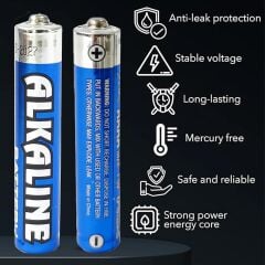 Alkalin AAAA 1.5v Pil (Batarya) 1 Adet Paket Tablet Kalem Pili (4A) Tüm Tablet Kalemleriyle Uyumlu