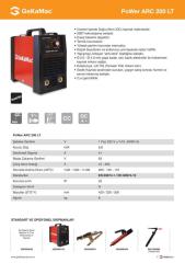 Power ARC 200 PRO İnverter Kaynak Makinası