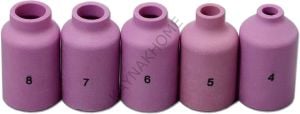 54N16 Seramik Nozul (Gaz Lens) 17/18/26 No:6