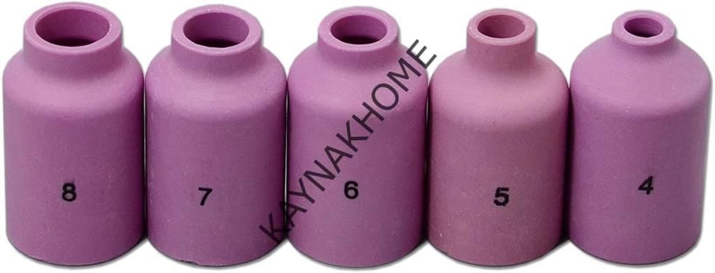 54N14 Seramik Nozul (Gaz Lens) 17/18/26 No:8