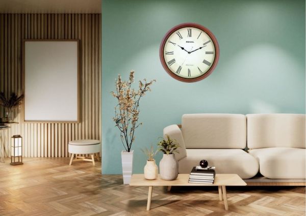 Regal 0280 AWZ Sessiz Akar Saniyeli Duvar Saati