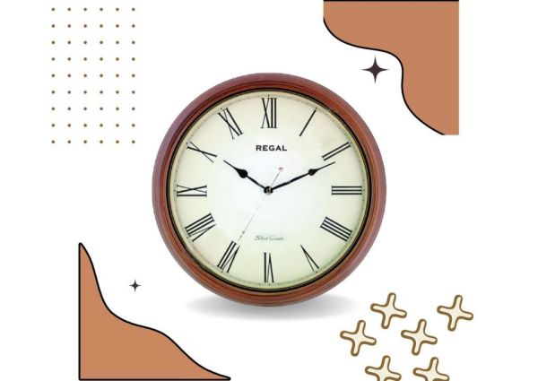 Regal 0280 AWZ Sessiz Akar Saniyeli Duvar Saati
