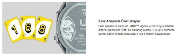 Casio A168WEUC-1ADR Unısex Kol Saati