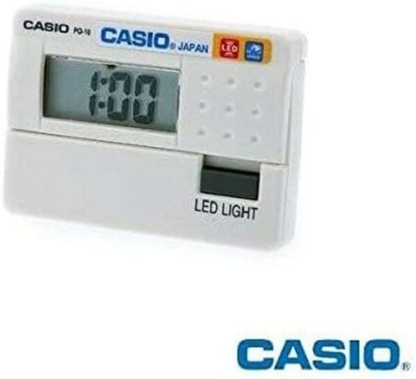 Casio PQ-10-7R Alarmlı Led Masa Saati