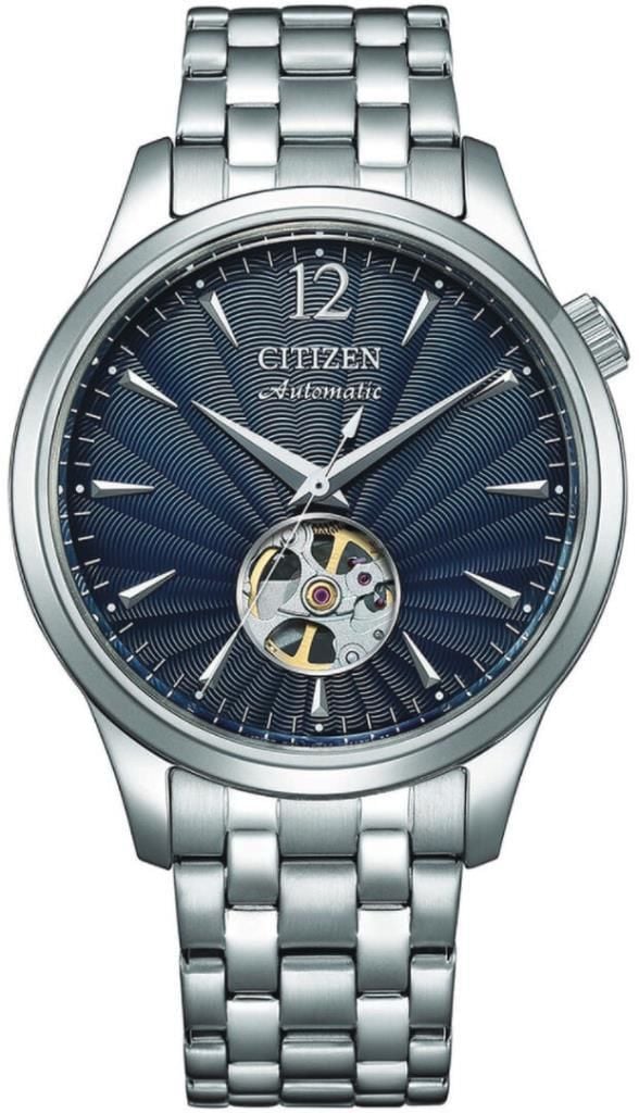Citizen Mechanical Open Heart NH9131-73L Otomatik Erkek Kol Saati