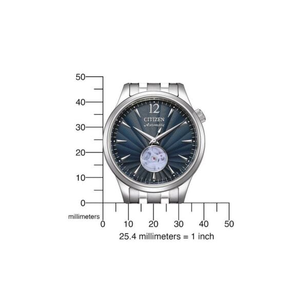 Citizen Mechanical Open Heart NH9131-73L Otomatik Erkek Kol Saati