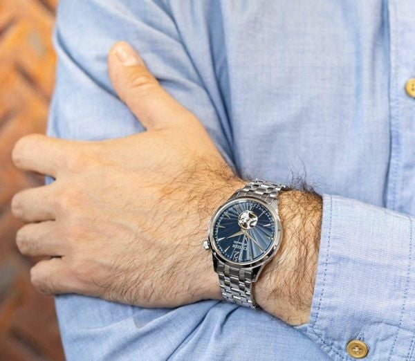 Citizen Mechanical Open Heart NH9131-73L Otomatik Erkek Kol Saati