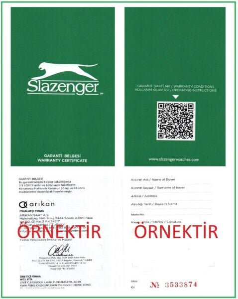 Slazenger SL.09.1818.3.04 Kadın Kol Saati