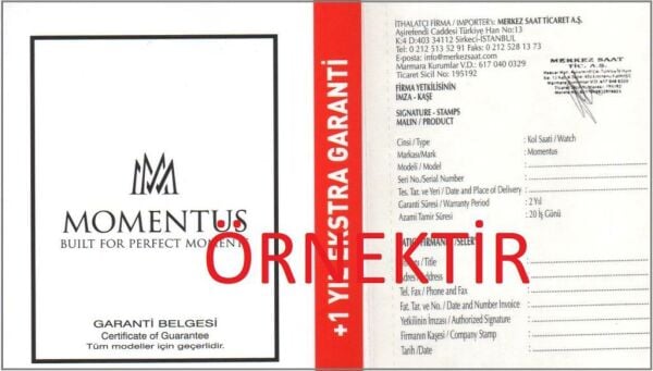 Momentus SW135S-02SS Kadın Kol Saati